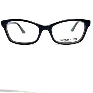 BRENDEL 903023 10/BLK Black Womens Rectangle Full Rim Eyeglasses 51-17-135 16960